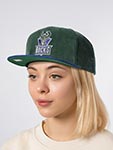 Бейсболка MITCHELL NESS арт. HS10048-MBUGREN Milwaukee Bucks NBA (зеленый / фиолетовый)